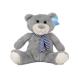 Dizi toys plisana igracka 40cm meda sa salom, 0+ ( 511.MQT20018-MED-S-40 )
