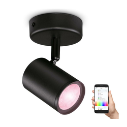 WIZ IMAGEO REFLEKTOR 1X5W CRNI 22-65K RGB