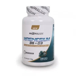 Maximalium Magnezijum + B6 + D3, 100 tableta