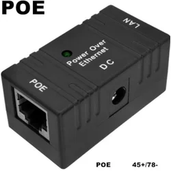 Gembird POE-INJ-4810 48V/1A 130W, 100mbps POE injector od 5~48V, konektor 5.5x2.1mm