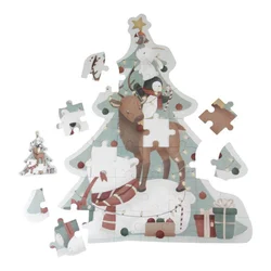 Little Dutch Božićne puzzle, 93x80cm