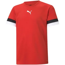 Puma Teamrise Jersey Jr Rdeča