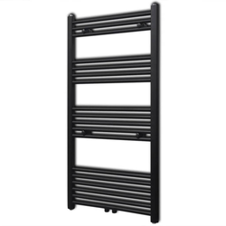 Den Kopalniški radiator z ravnimi cevmi 600x1160 mm črn