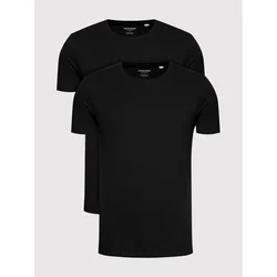 Jack & Jones Komplet t-shirt majic? Basic Crew Neck 12133913 Črna Regular Fit