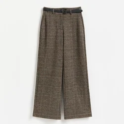 Reserved - Wide leg pantalone s kaišem