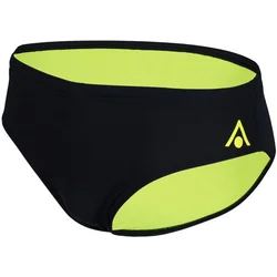 Mens swimsuit aqua sphere essential slip black/yellow s - uk32