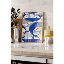 Dekorativna slika u okviru 50 x 70 cm