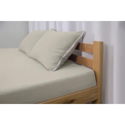 Manjatex Čaršaf sa lastišem, Za dušek od 40cm, 200x200cm, Svetlosivi