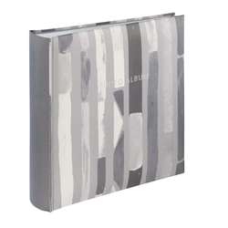 HAMA Memo album "Stripes", za 200 fotografija, dimenzija 10x15 cm, crne boje