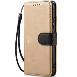 Knjiga torbica FANCY CASE za Samsung Galaxy A52 4G/Galaxy A52 5G/Galaxy A52s 5G - Zlatna KP40515