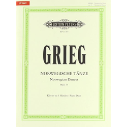 GRIEG:NORWEGIAN DANCES OP.35 4 HANDS