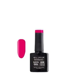 Elixir Gel lak za nokte 828 Fashion Fuschia, 8ml, Ciklama