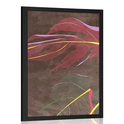 Plakat listi oviti v skrivnostnost - 60x90 no frame