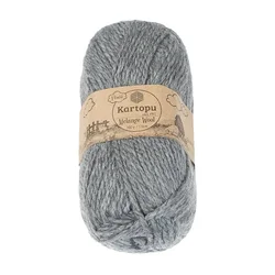 Preja MELANŽNA VOLNA - 100 g / 170 m - siva