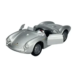 shumee WELLY PORSCHE 550 SPYDER SILVER 1:34 43816