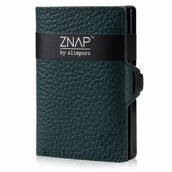 Slimpuro ZNAP, tanka denarnica, 8 kartic, predel za kovance, 8 × 1,5 × 6 cm (Š × V × D), RFID zaščita (9H-MAS4-T9NQ)