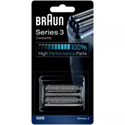 Braun Zamjenska glava za brijanje, 32S - Combi Pack 32S, Siva