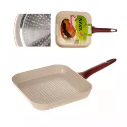 NAVA ALUMINIJUMSKI GRIL TIGANJ 28CM TERRESTRIAL