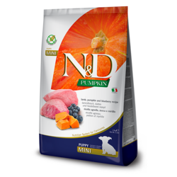 N&D Pumpkin Puppy Lamb & Blueberry Mini 800gr