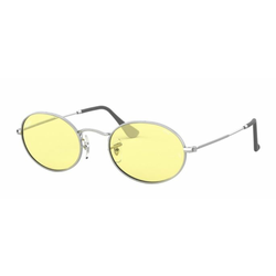Ray Ban Unisex sunčane naočare 0RB3547 003/T4 54 OVAL EVOLVE, Sivo- žute