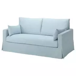 HYLTARP Dvosed ležaj, Kilanda bledoplava