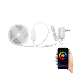 LED RGBW traka za kupatilo, prigušiva, LED/7,5W/12V, IP65, 3m, Wi-Fi Tuya