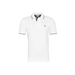 U.S. POLO ASSN. Majica črna/bela