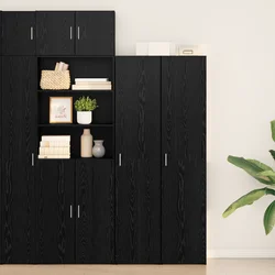 Highboard Crni hrast 40 x 42,5 x 185 cm
