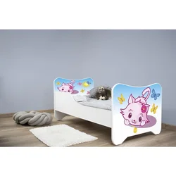 Happy Kitty Dečiji krevet 160x80cm Little kitty 7528