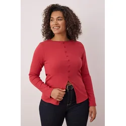 Trendyol Curve Ženska bluza Tbbaw26Af00028, Crvena