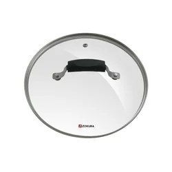 Lid, made of glass, 24 cm - Zokura