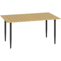 Homestar Vrtna miza 150x90x73 cm rjava