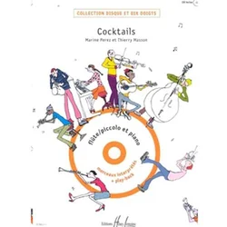 MASSON:COCKTAILS FLUTE/PICCOLO ET piano +CD