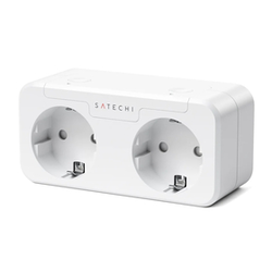 Satechi Apple Homekit Dual Smart Outlet (EU) - White