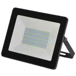 Led slim reflektor 50W IP65 6500K crni Elit+