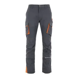 Radne pantalone King Flex sive