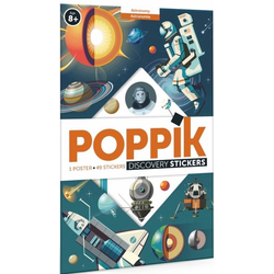 Edukativni poster s nalepnicama Otkrića: Astronomija 7+