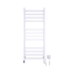 Kupaonski peškirni radijator sa termostatom AVANGARD 227W 120x48cm beli desni