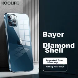 Koolife Maska za mobilni telefon iPhone 12 Pro Max, Providna