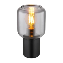 Globo 21004S - Stona lampa NINJO 1xE27/40W/230V crna