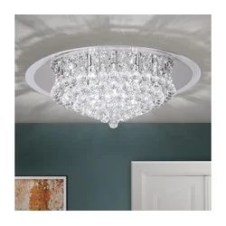 Orion DLU 2378/9/62-Kristalni plafonski luster GLORIA 9xG9/40W/230V prečnik 62 cm hrom