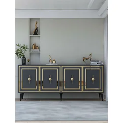 Hanah Home Komoda Samba, Antracit