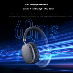Black Bluetooth slušalice 155H, Crne