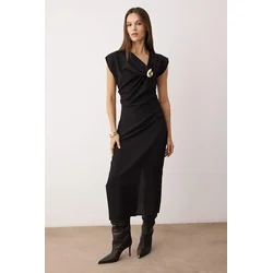 Trendyol Milla Ženska haljina Twoaw26El00235, Crna