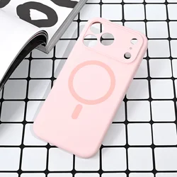 Maska za iPhone 17 Pro Max 6.9 roze Magsafe Pure color