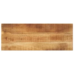 Stolna ploča 80x40x2,5 cm pravokutna masivno grubo drvo manga