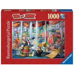 Ravensburger Puzzle Tom & Jerry: Dvorana slavnih 1000 kosov