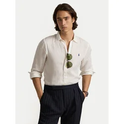 Polo Ralph Lauren Srajca 710968915014 Bela Slim Fit