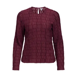 OBJECT Bluza OBJEVIE vinsko rdeča