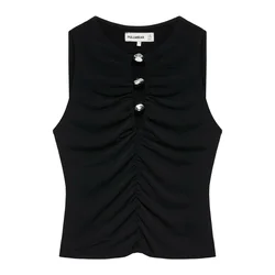 Pull&Bear Top črna